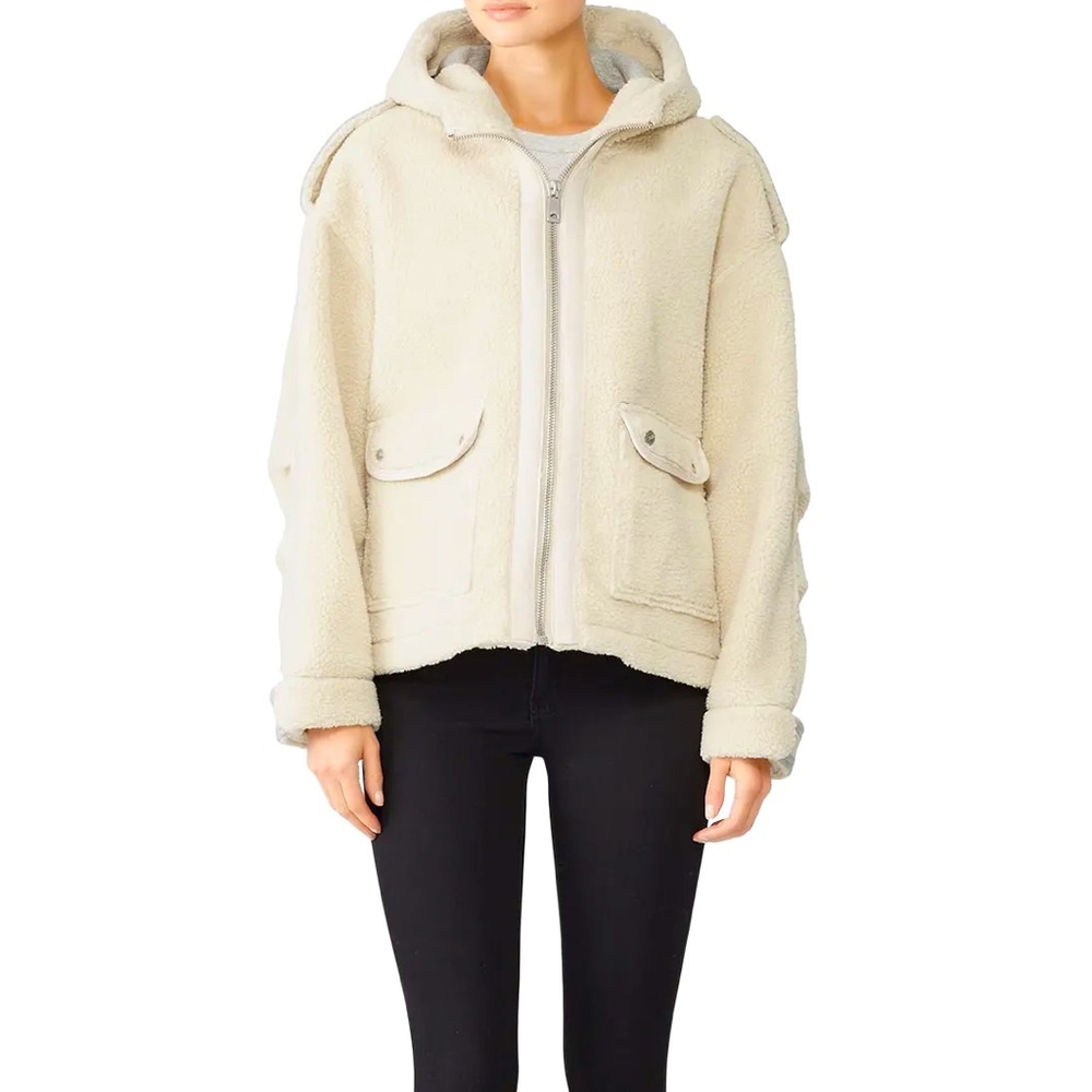 Scotch & Soda Bonded Teddy Jacket Sz L/XL